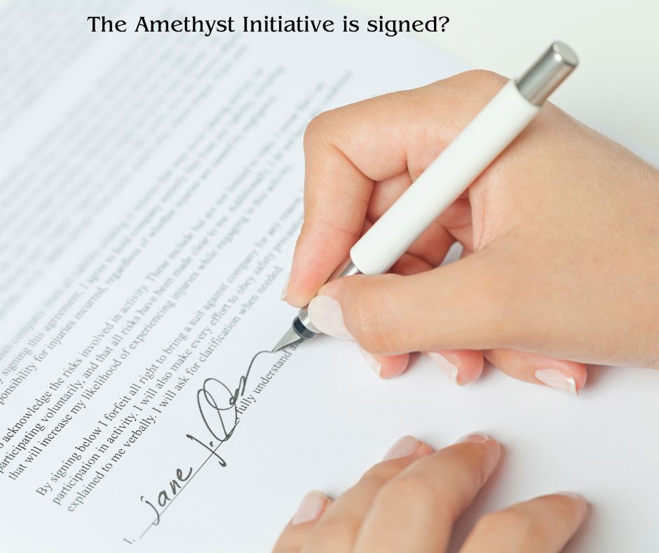 the Amethyst Initiative is signed